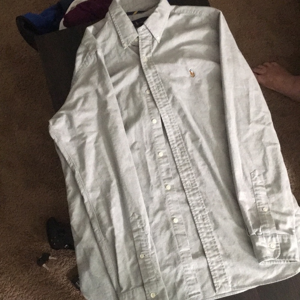 Polo Ralph Lauren Grey Button Up
